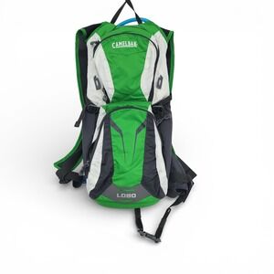 CamelBak Lobo Hydration Pack Green Gray 3L Bladder Backpack EUC Cycling Hike